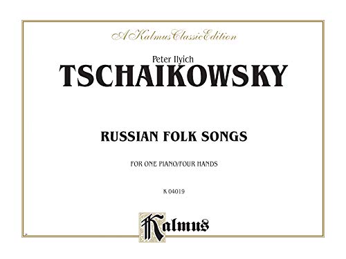 Imagen de archivo de Russian Folksongs: Comb Bound Book (Kalmus Edition) a la venta por Magers and Quinn Booksellers