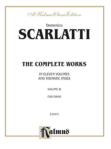 The Complete Works, Vol 11 (9780757928840) by Domenico Scarlatti