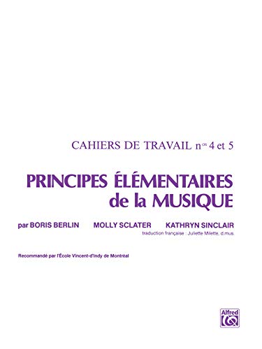 9780757930416: Principe Elements De La Musique 4 & 5