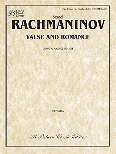 Stock image for Valse and Romance: Belwin Edition for sale by Revaluation Books