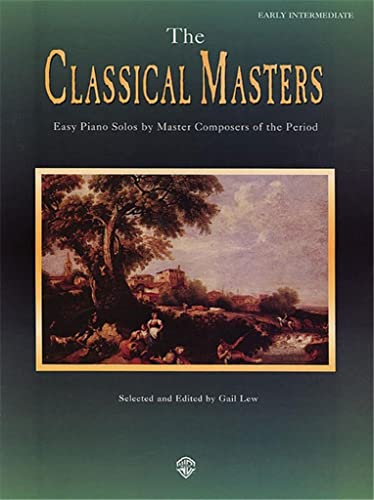 9780757934759: Masters Series, the Classical Masters: Easy Piano Solos by Master Composers of the Period, Belwin Edition