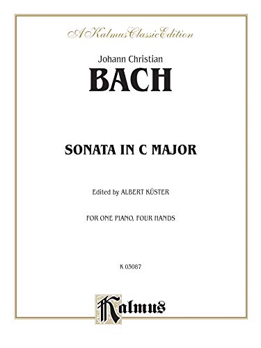 9780757937040: Sonata in C Major (Kalmus Edition)
