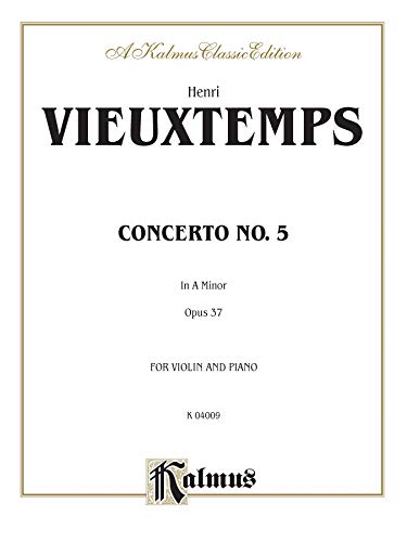 Violin Concerto No. 5 (Kalmus Edition) (9780757939020) by [???]