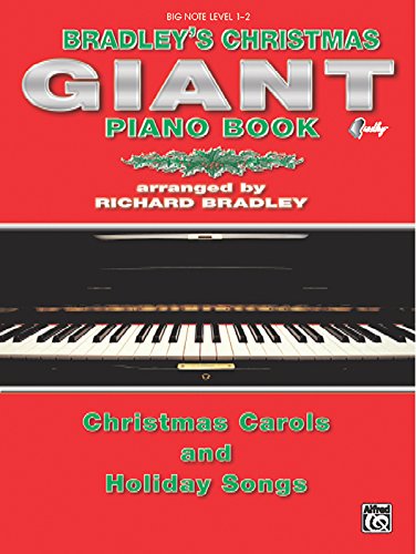 9780757941757: Bradley's Giant Christmas Piano Book: Big Note