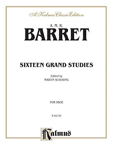 Beispielbild fr Sixteen Grand Studies for Oboe zum Verkauf von Revaluation Books