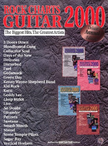 Rock Charts Guitar 2000: Authentic Guitar TAB - Alfred Music