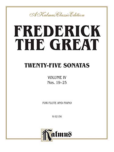 Twenty-five Sonatas, Vol 4: Nos. 19-25 (Kalmus Edition, Vol 4) (9780757979002) by [???]