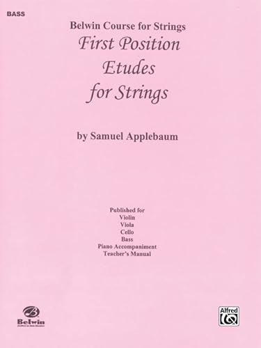 Stock image for First Position Etudes for Strings: Bass (Paperback) for sale by Grand Eagle Retail