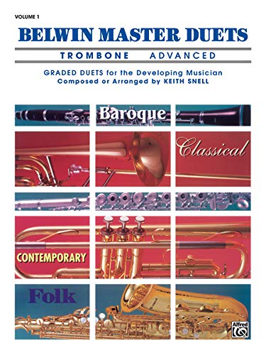 Imagen de archivo de Belwin Master Duets (Trombone), Vol 1 : Advanced a la venta por Better World Books