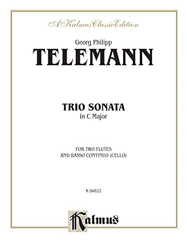 Trio Sonata in C Major: With Piano, Score & Parts (Kalmus Edition) (9780757981708) by [???]