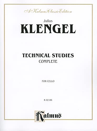 Imagen de archivo de Technical Studies for Cello Complete (Kalmus Classic Edition) a la venta por HPB-Emerald