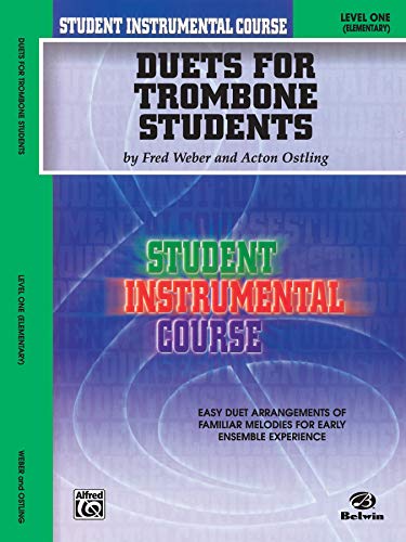 Beispielbild fr Student Instrumental Course Duets for Trombone Students: Level I zum Verkauf von PlumCircle