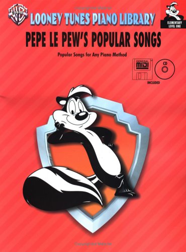 Stock image for Looney Tunes Piano Library: Pepe Le Pew's Popular Songs- Popular Songs for Any Pino Method for sale by Ergodebooks