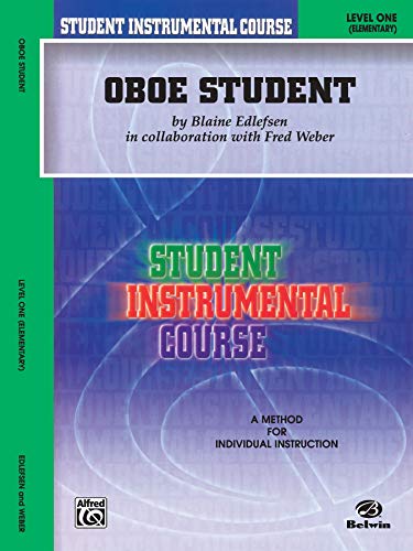 Imagen de archivo de Student Instrumental Course Oboe Student: Level I a la venta por HPB-Diamond