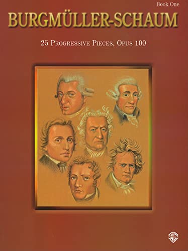 9780757993169: Burgmller-Schaum, Book One (Op. 100): 25 Progressive Pieces, Opus 100: BK 1 (Schaum Master Composer)