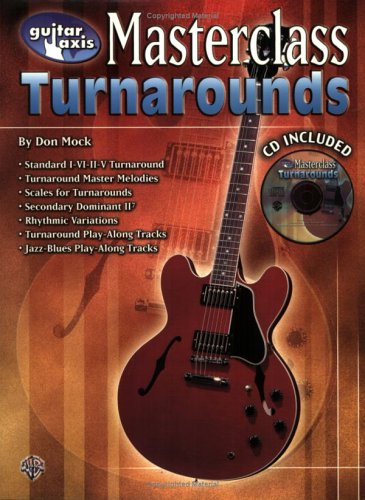 9780757994289: Guitar Axis Masterclass: Turnarounds, Book & CD