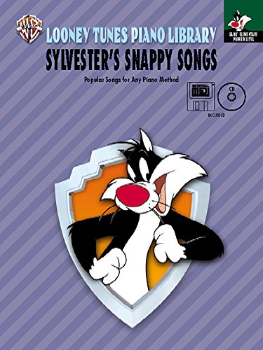 Imagen de archivo de Looney Tunes Piano Library: Primer -- Sylvester's Snappy Songs, Book, CD & General MIDI Disk a la venta por SecondSale