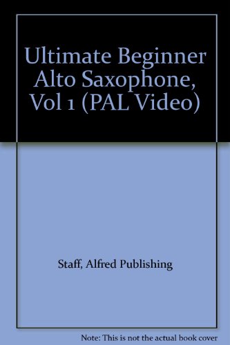 9780757995873: UBS: Alto Sax Vol 1 [USA] [VHS]