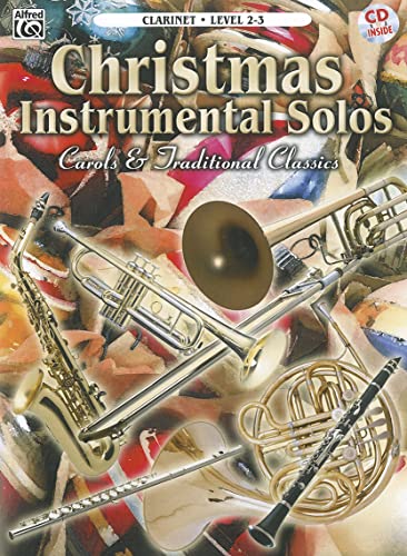 Stock image for Christmas Instrumental Solos: Clarinet W CD for sale by Magers and Quinn Booksellers