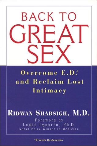 Stock image for BACK TO GREAT SEX: OVERCOME ED A for sale by BennettBooksLtd
