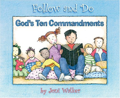 Stock image for God's Ten Commandments - Follow and Do for sale by Once Upon A Time Books