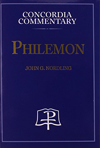Philemon [Concordia Commentary series]