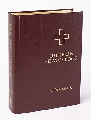 Imagen de archivo de LUTHERAN SERVICE BOOK: Altar Book a la venta por The Bookseller