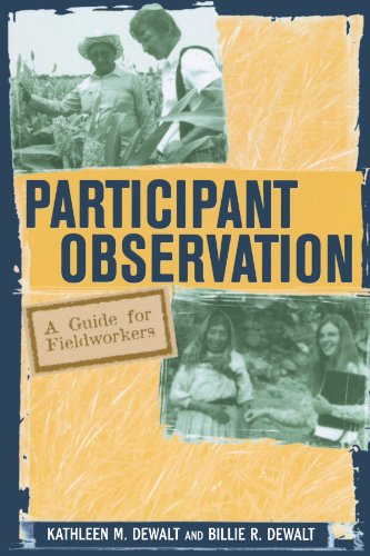 9780759100459: Participant Observation: A Guide for Fieldworkers