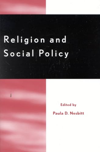 Beispielbild fr Religion and Social Policy zum Verkauf von WorldofBooks