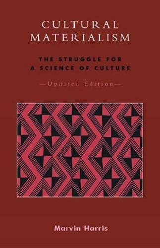 Imagen de archivo de Cultural Materialism: The Struggle for a Science of Culture a la venta por Wizard Books