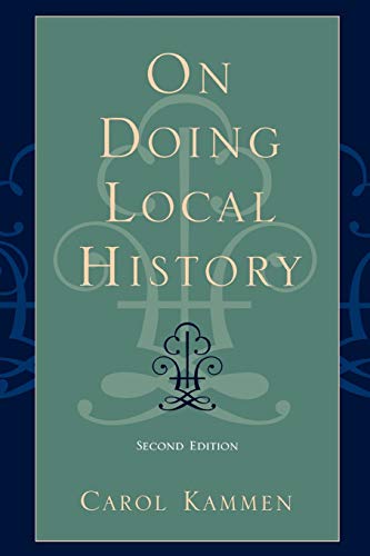 Beispielbild fr On Doing Local History zum Verkauf von Better World Books