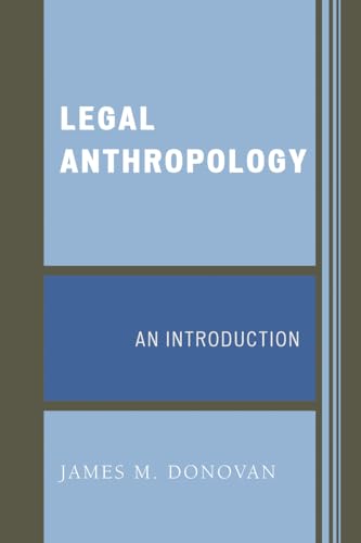 Imagen de archivo de Legal Anthropology: An Introduction a la venta por ThriftBooks-Atlanta