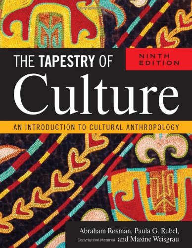 Imagen de archivo de The Tapestry of Culture: An Introduction to Cultural Anthropology a la venta por HPB-Red