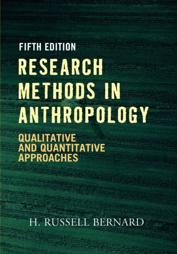 Beispielbild fr RESEARCH METHODS IN ANTHROPOLOGY 5ED: Qualitative And Quantitative Approaches zum Verkauf von HPB-Emerald