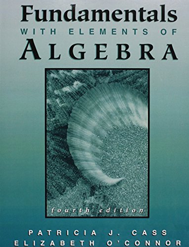 Stock image for Fundamentals with Elements of Algebra for sale by St Vincent de Paul of Lane County