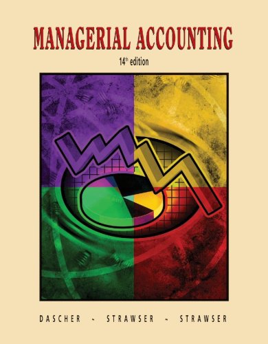 Imagen de archivo de Managerial Accounting a la venta por HPB-Red