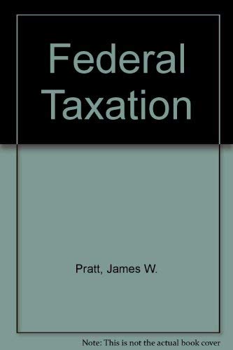 Stock image for Federal Taxation Study Guide for sale by Hawking Books