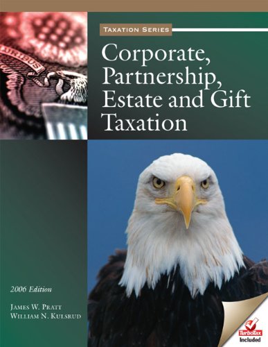 Imagen de archivo de Corporate, Partnership, Estate and Gift Taxation a la venta por HPB-Red