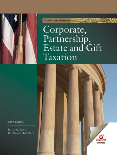 Imagen de archivo de Corporate, Partnership, Estate & Gift Taxation: with TurboTax Business a la venta por HPB-Red
