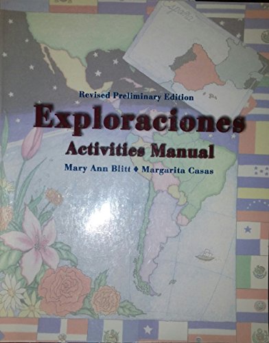 Imagen de archivo de Exploraciones Activities Manual a la venta por Book ReViews