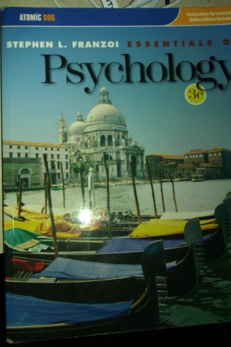 Stock image for Instructor's Edition: Essentials of Psychology for sale by HPB-Red