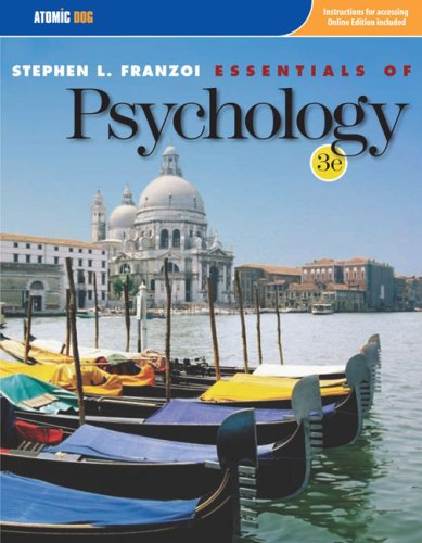 Essentials of Psychology (9780759395558) by Franzoi, Stephen L.