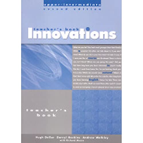 Beispielbild fr Innovations Upper-Intermediate: Teacher's Book zum Verkauf von Monster Bookshop