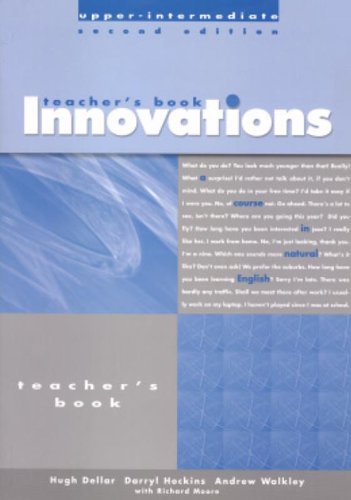 Stock image for Innovations Upper-Intermediate: Teacher's Book for sale by Orbiting Books
