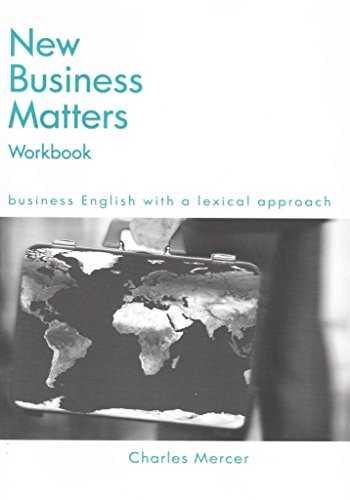 Beispielbild fr New Business Matters: Business English with a Lexical Approach zum Verkauf von Buchpark