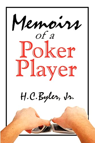 Stock image for Memoirs of a Poker Player for sale by Chiron Media