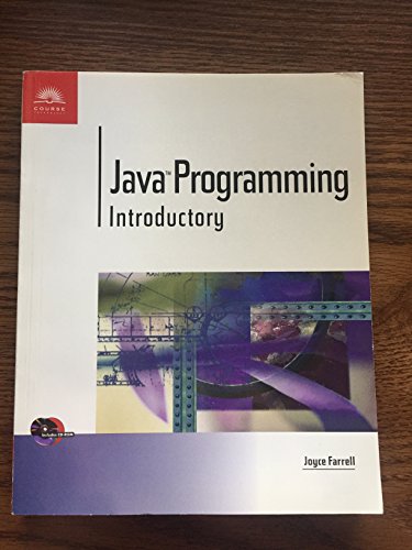 9780760010693: Java Programming: Introductory