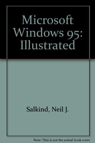 9780760032749: Microsoft Windows 95: Illustrated