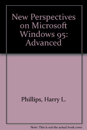Beispielbild fr New Perspectives on Microsoft Windows 95 - Advanced zum Verkauf von Better World Books