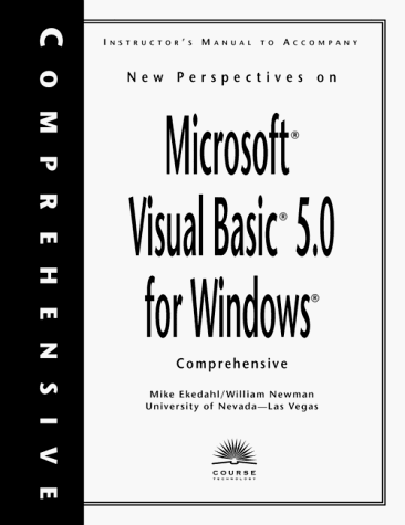 9780760046685: New Perspectives on Microsoft Visual Basic 5.0 for Windows: Comprehensive